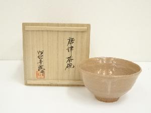 唐津焼　須恵窯　徳沢守俊造　茶碗（共箱）